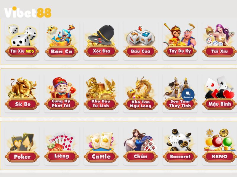 Khám phá các sản phẩm cá cược hot tại Vibet88