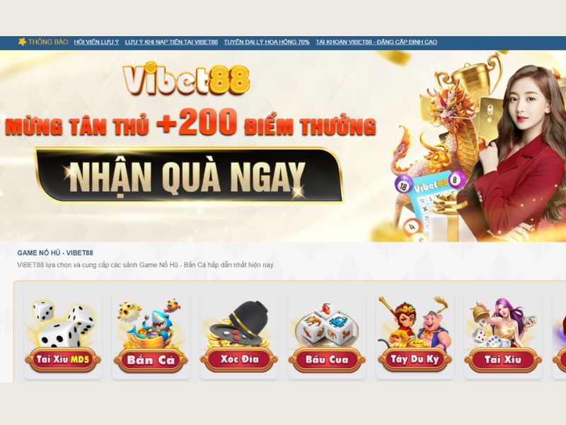 Vibet88 là trang cá cược trực tuyến uy tín hàng đầu tại Việt Nam hiện nay
