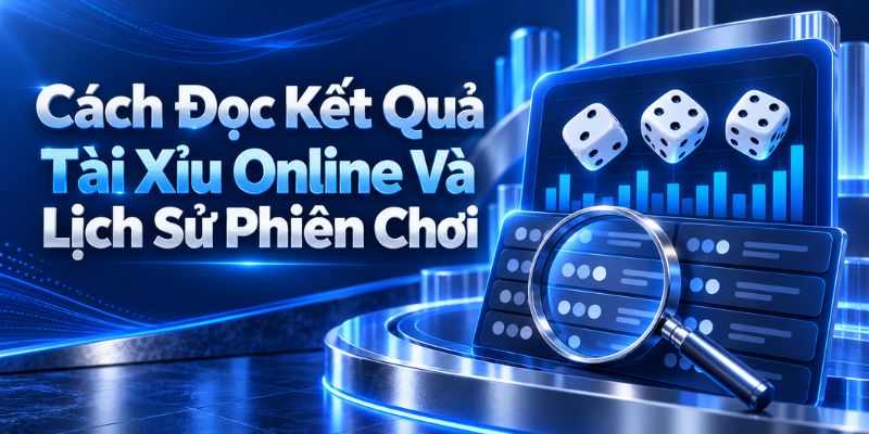 Cách đọc kết quả tài xỉu online và lịch sử